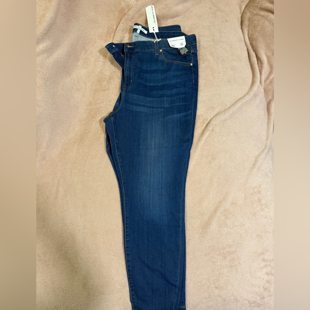 🟡🟡Celebrity Pink Mid-Rise Skinny Jeans